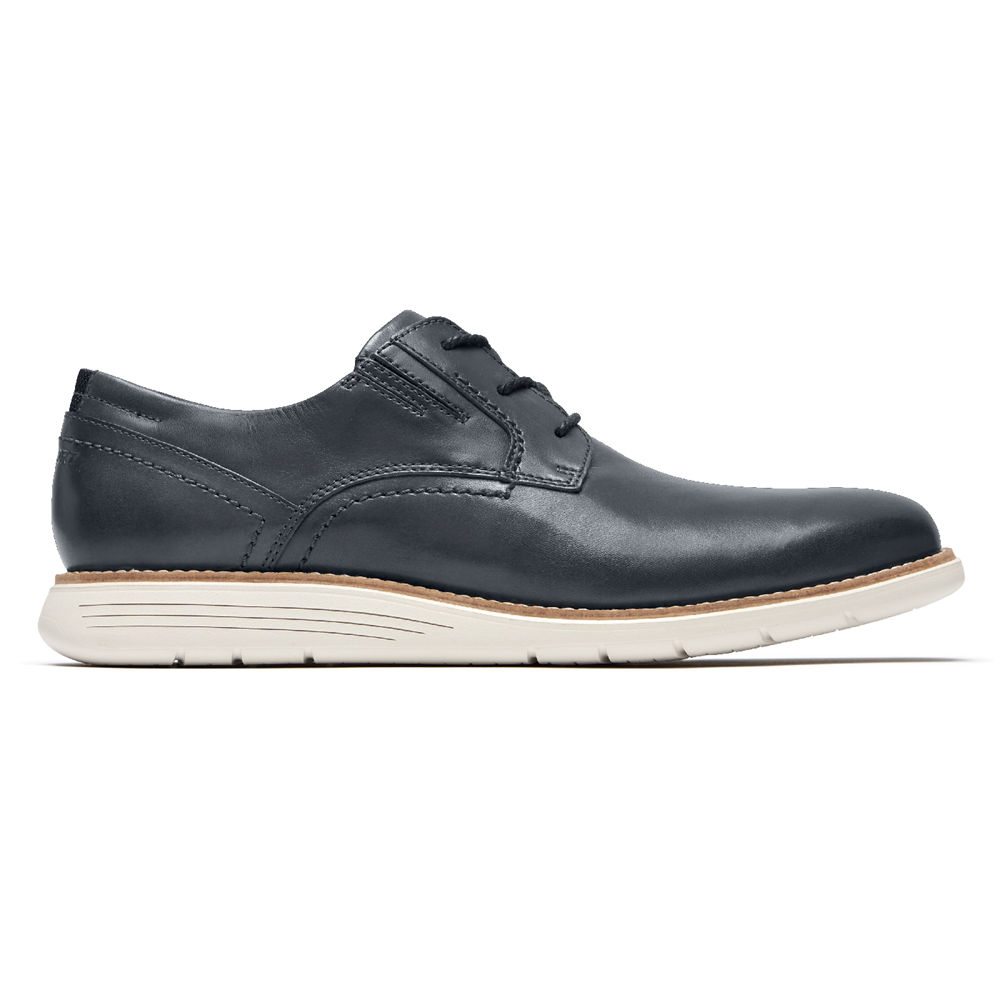 Sapatos Sociais Rockport Homem Azuis - Total Motion Sport Plain Toe - 50298VAME